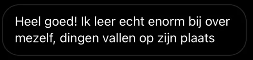 Klantbericht 065, reacties op lessen en trainingen